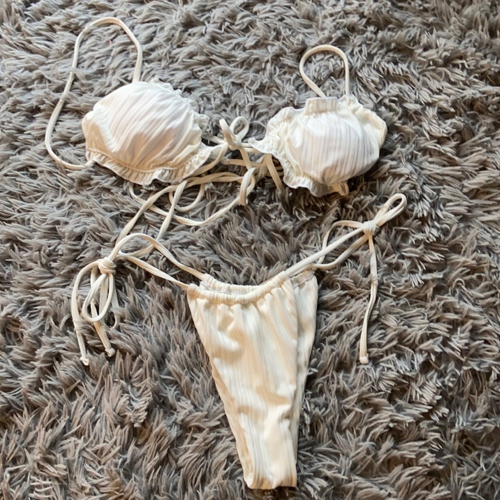 NWOT WHITE BIKINI